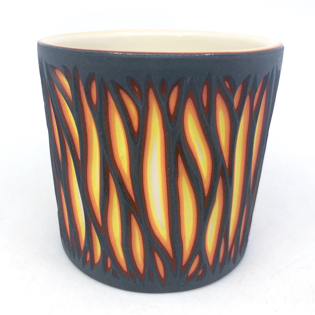 Lava Spires Tumbler - 6 Layer Carved