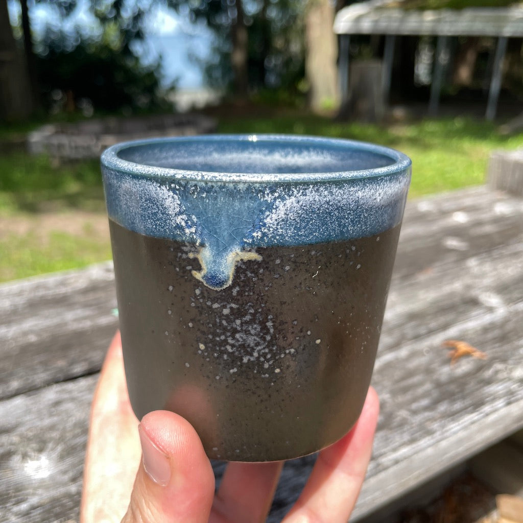 Wood Fired #15 Solid Black & Glaze Variations