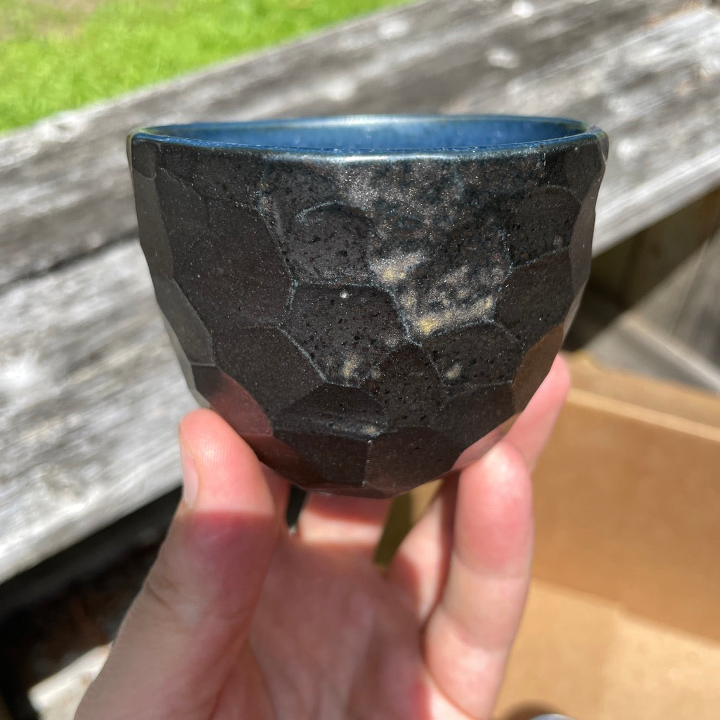 Wood Fired #24 Solid Black Carving Variations
