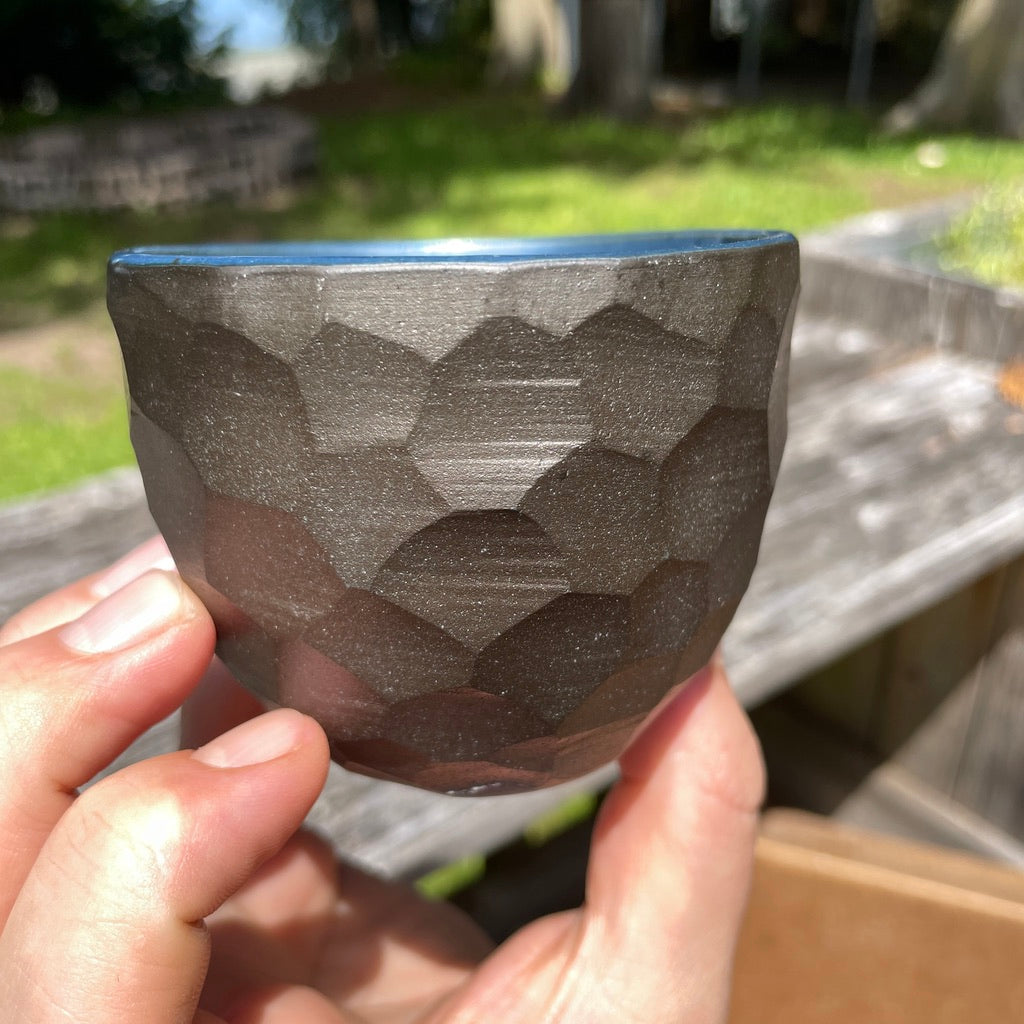 Wood Fired #24 Solid Black Carving Variations