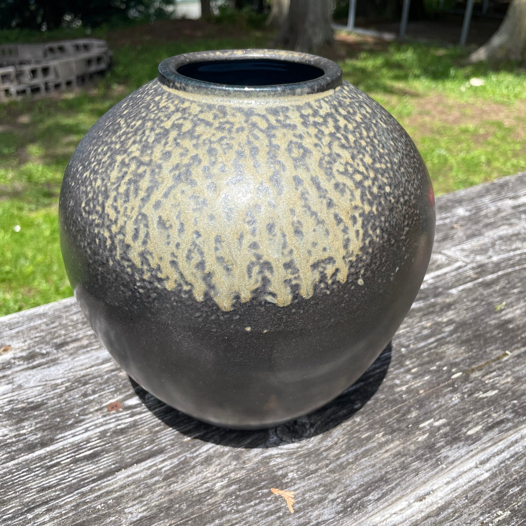 Large Bud Vase Wood Fired