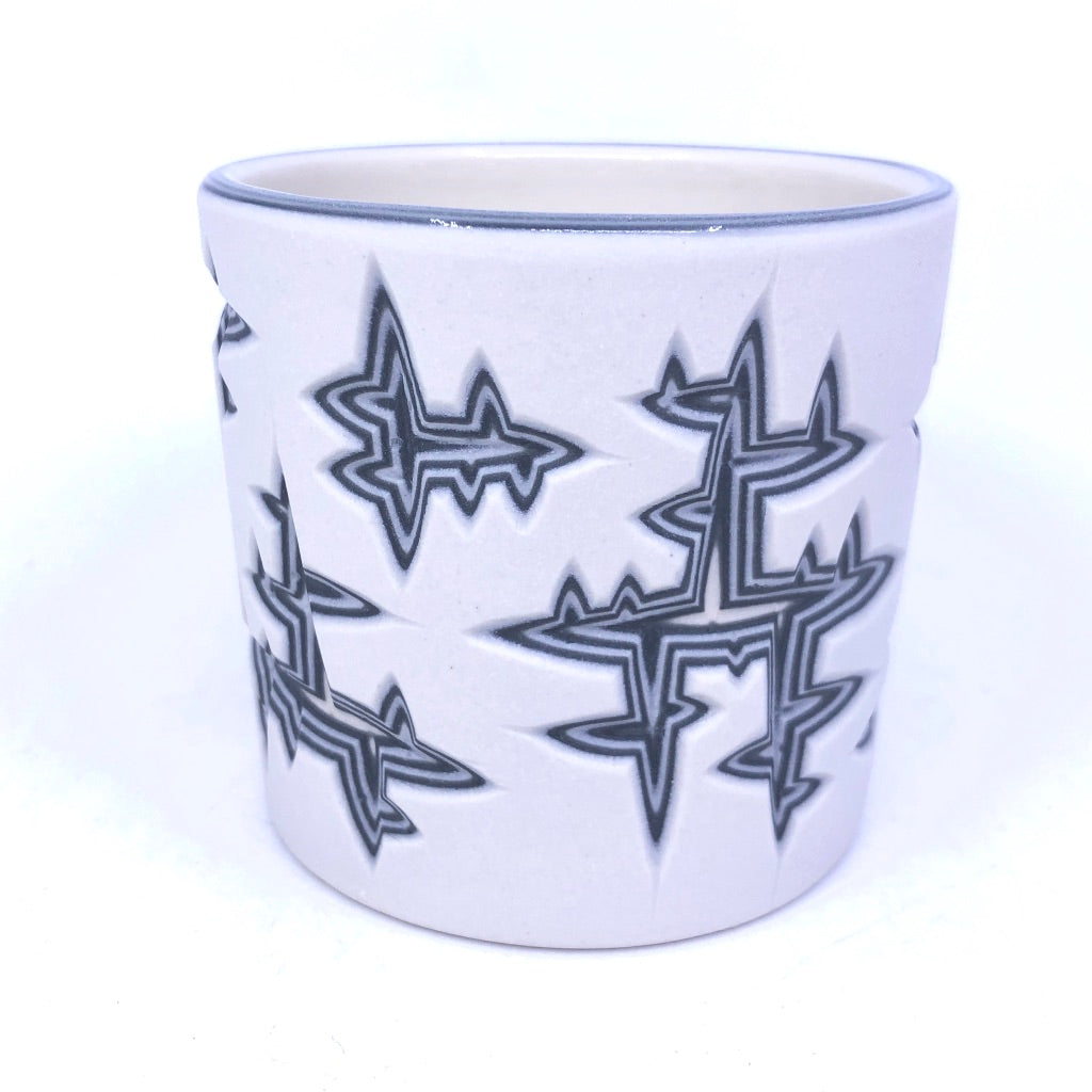 7-Layer Carved Thorns Tumbler
