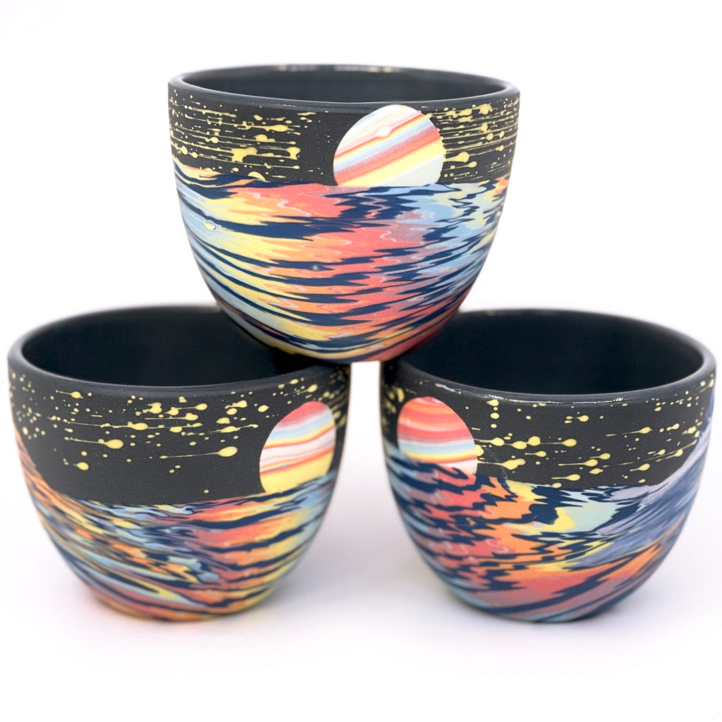 *Preorder* “Rainbow Reflections” Teacup (8oz) **Ship in 4-6 weeks