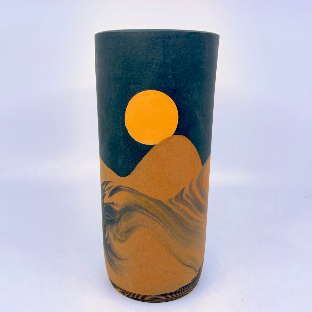 Large Night Dunes Column Vase *Made to Order* Ship in 4-6 weeks