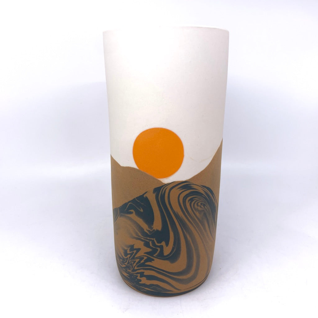 Large Day Dunes Column Vase (9.5")