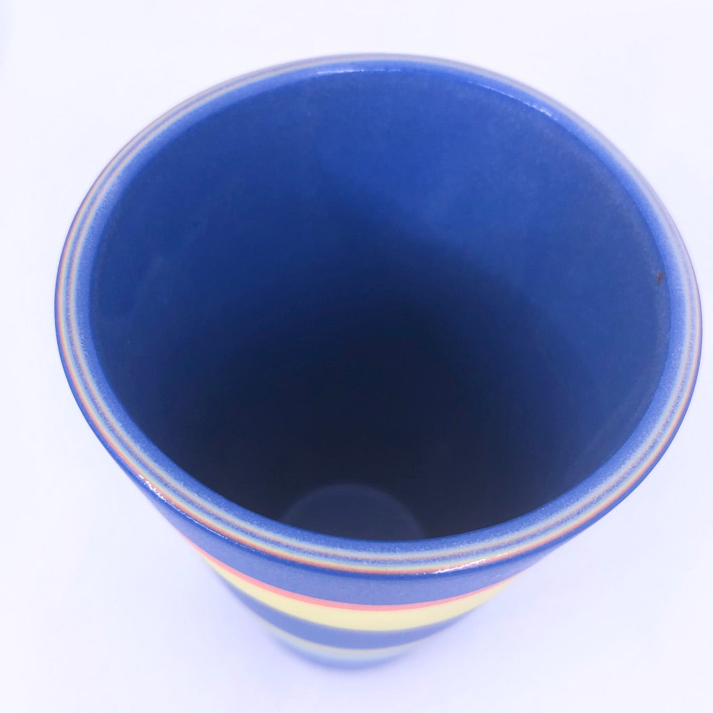 Royal Blue 9-Dip Stripes Layered Pint