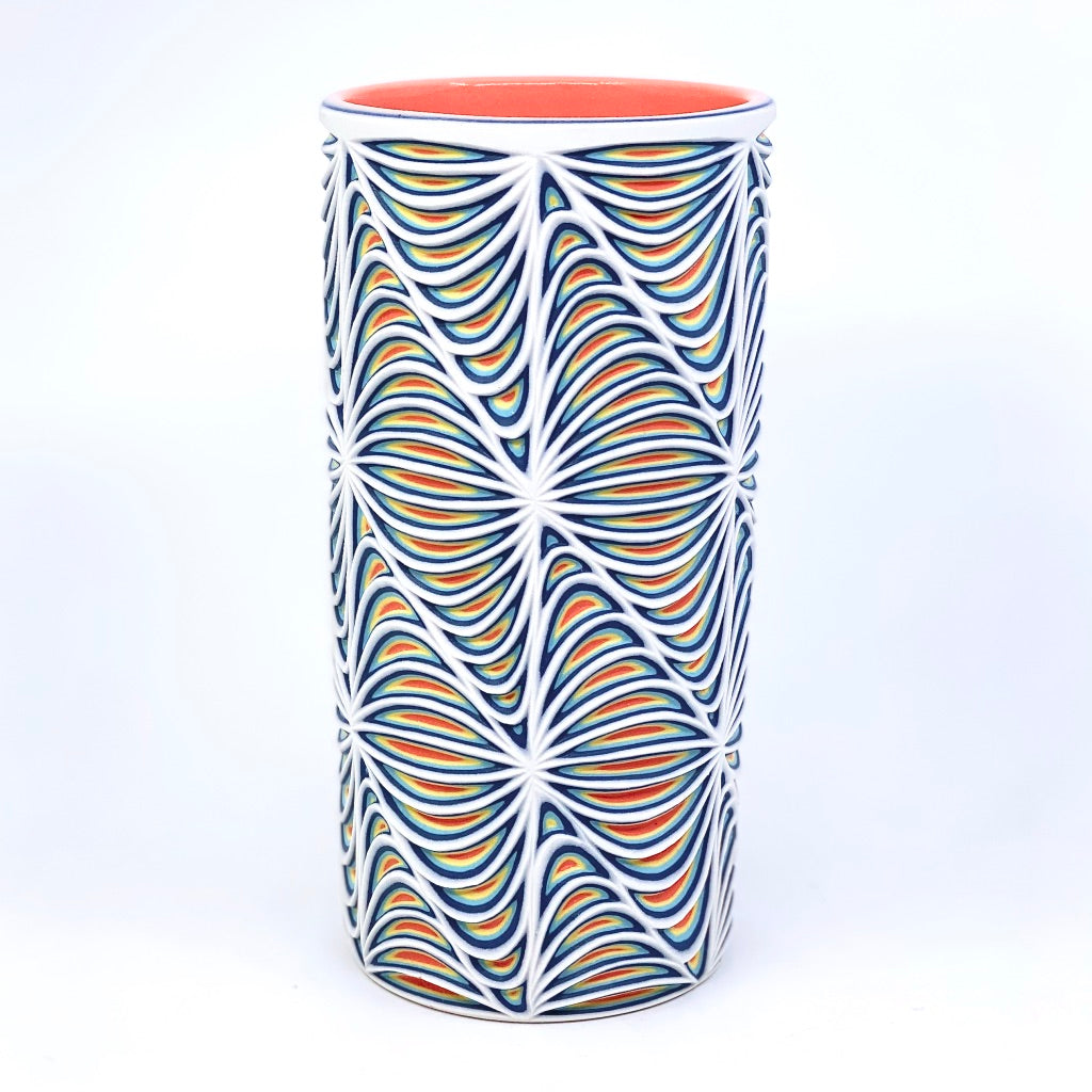*preorder* Sound Wave Carved tumbler