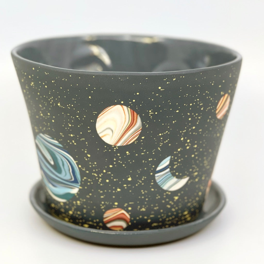 *Preorder* Galaxy Large Planter- ship in 4-6 weeks