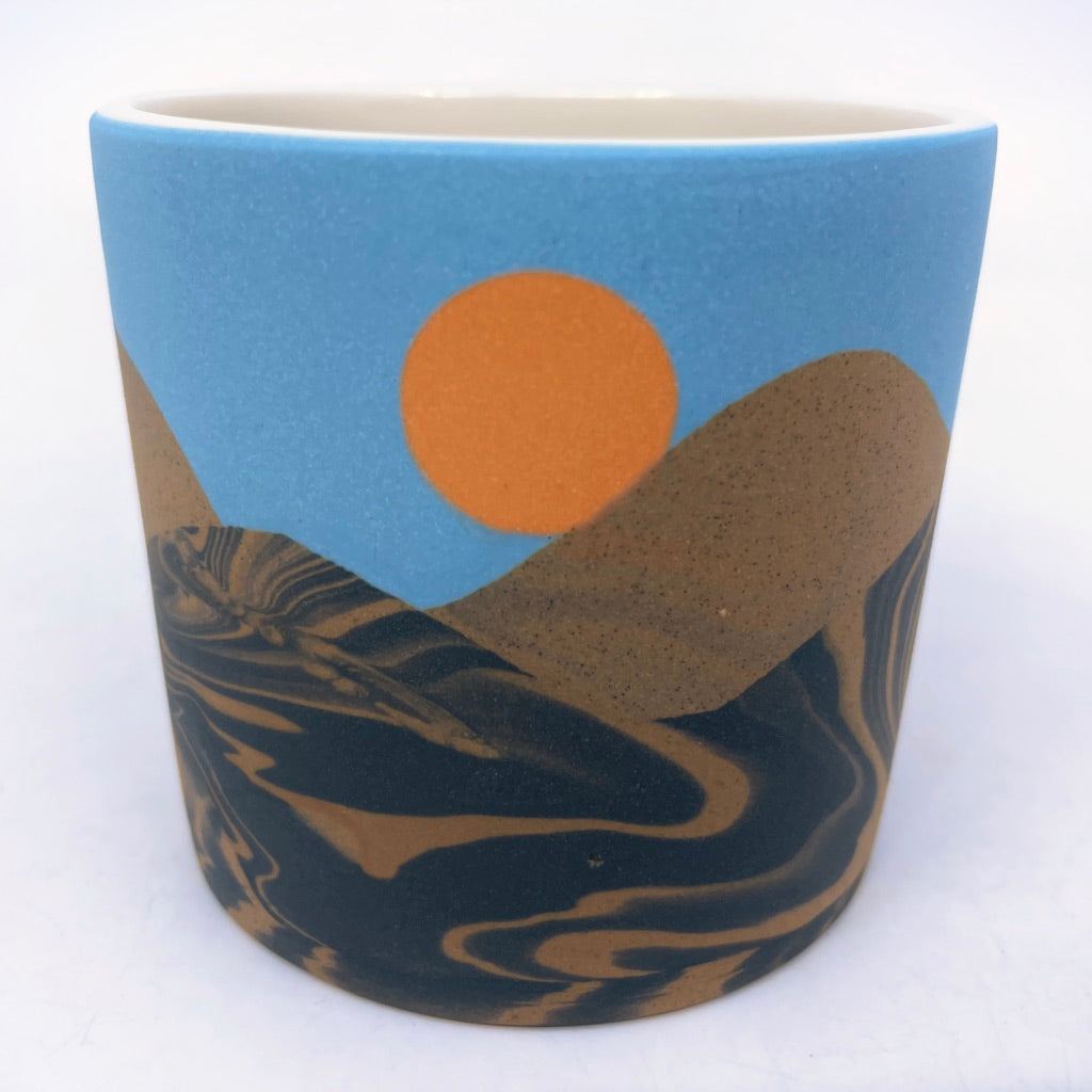 Blue Skies Dunes Tumbler