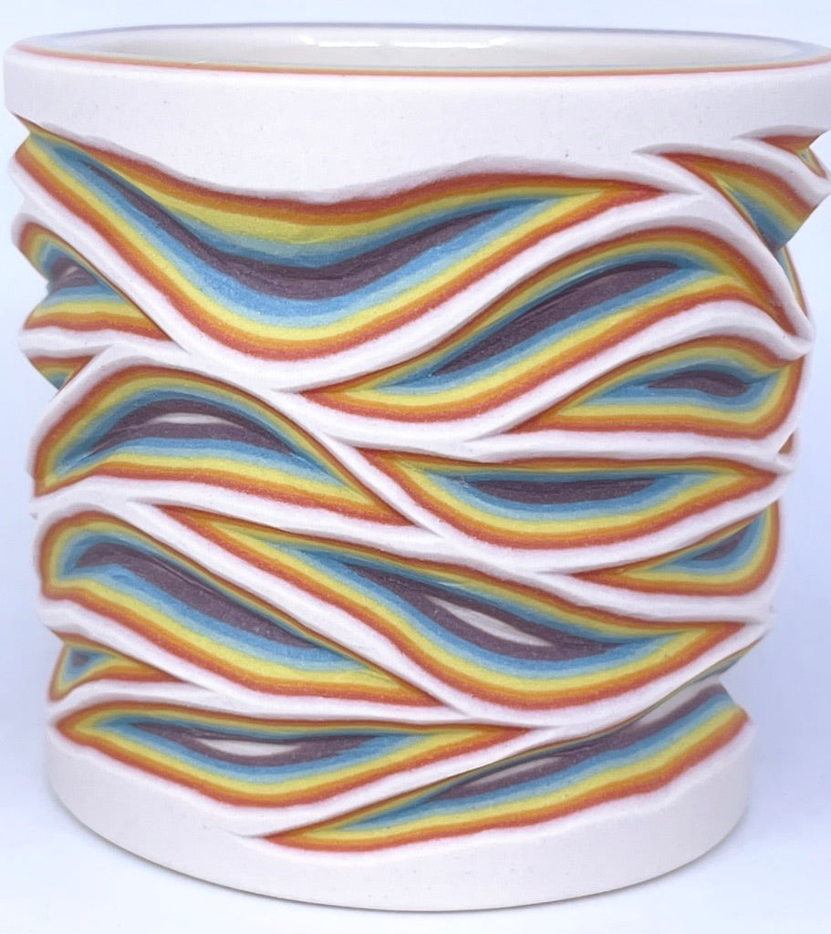 8-Layer Rainbow Flow Tumbler (Preorder, ship in 4-6 weeks)