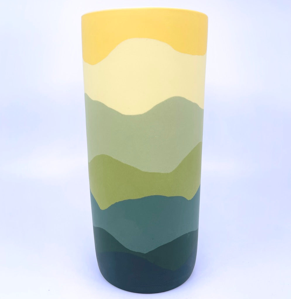 Daffy Horizon Large Column Vase *Preorder ship in 4-6 weeks*