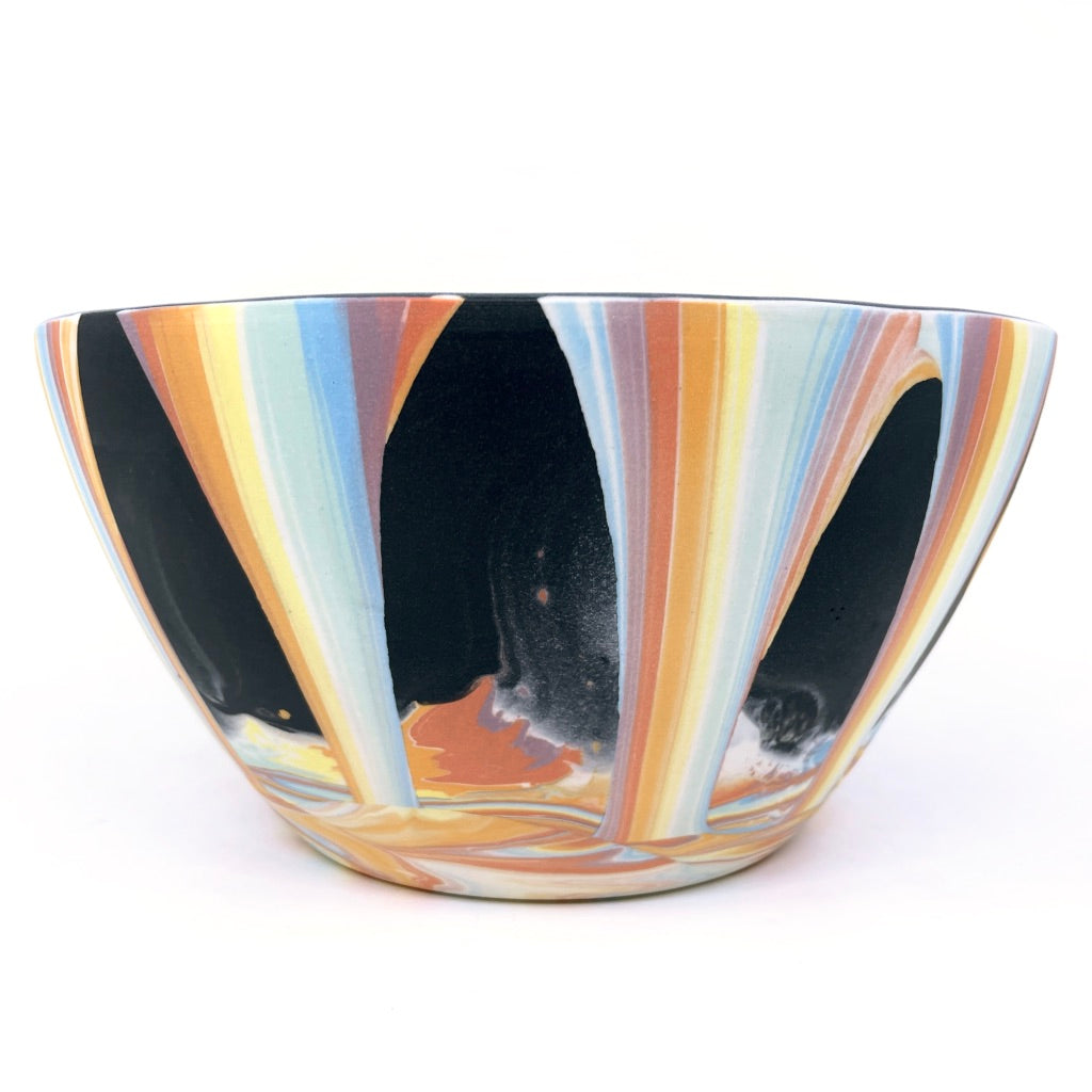 Rainbow Falls Small Serving "Dinner" Bowl *Made to Order* Ship in 4-6 weeks