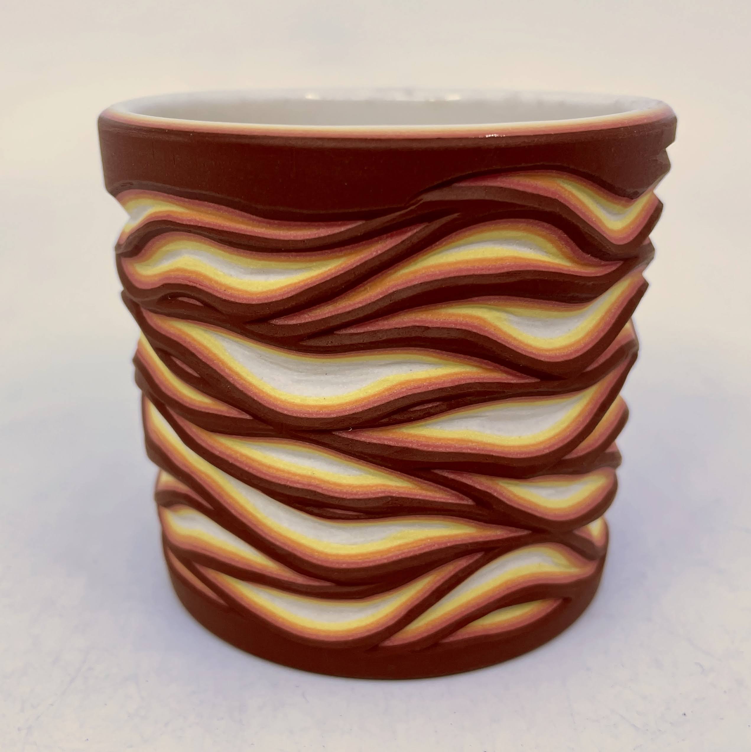 Fall Flow 5-Layer Carved Tumbler