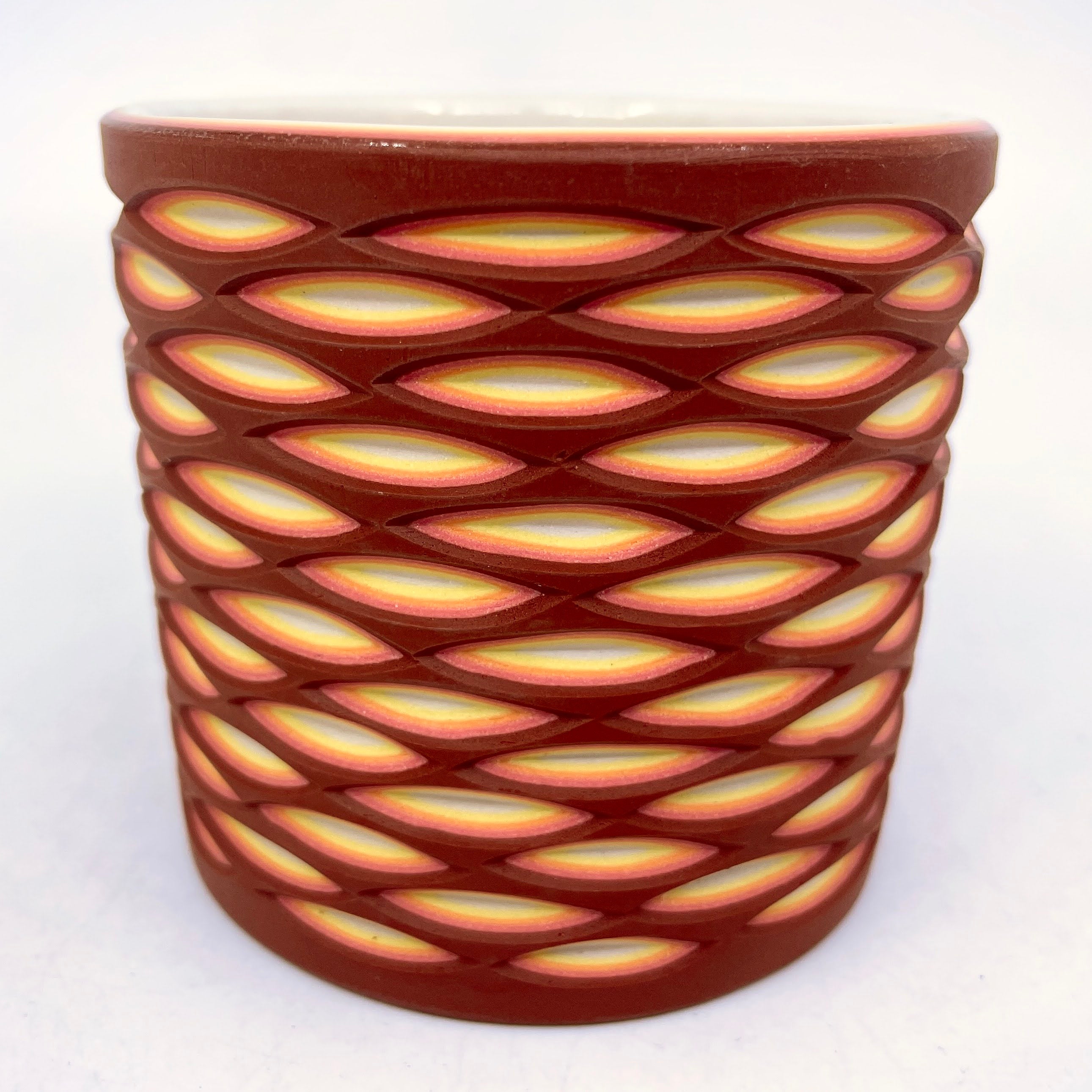 Fall Small Mesh 5-Layer Carved Tumbler