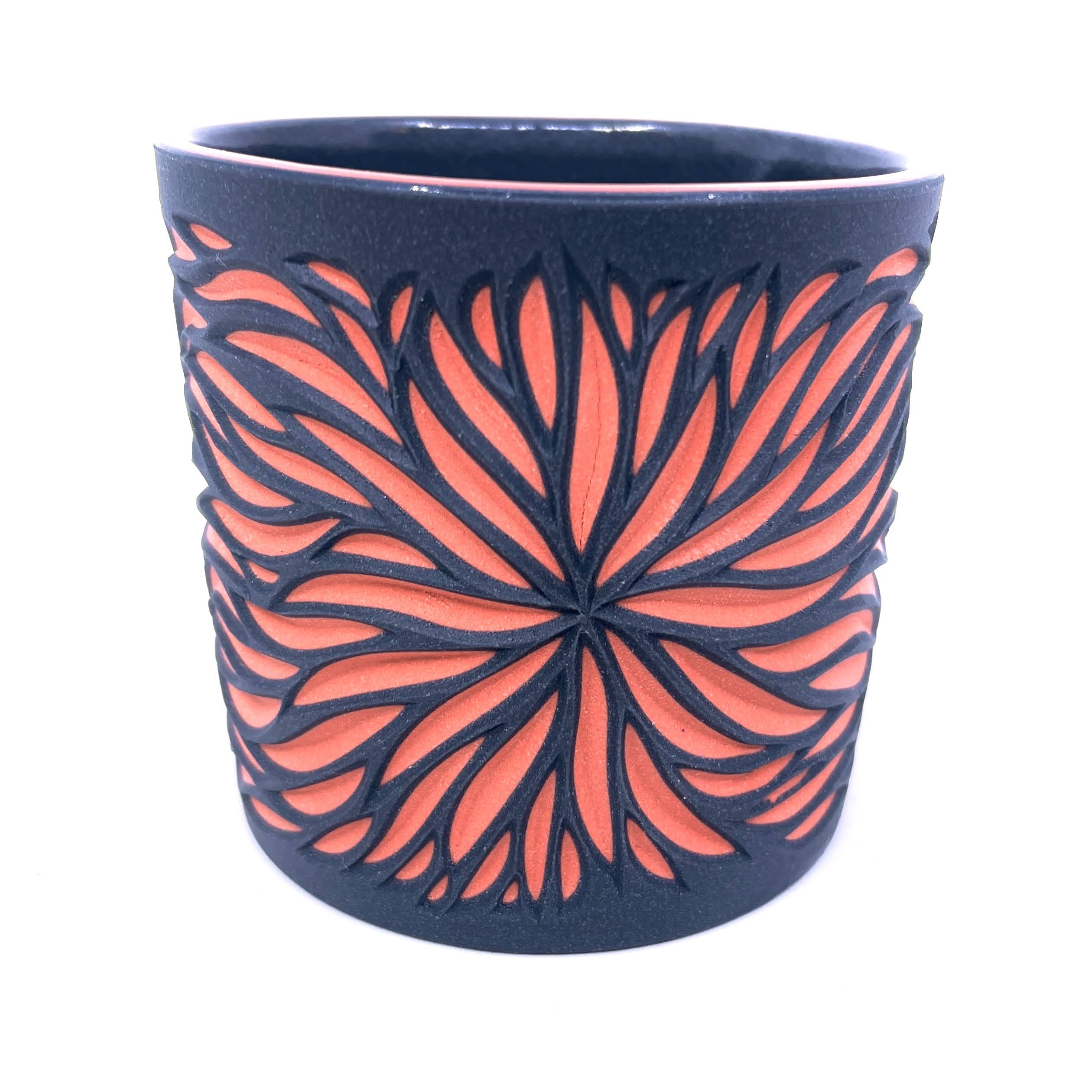 Black to Coral 2-Layer Starburst Tumbler *Limited Preorder* (ships in 4-6 weeks)