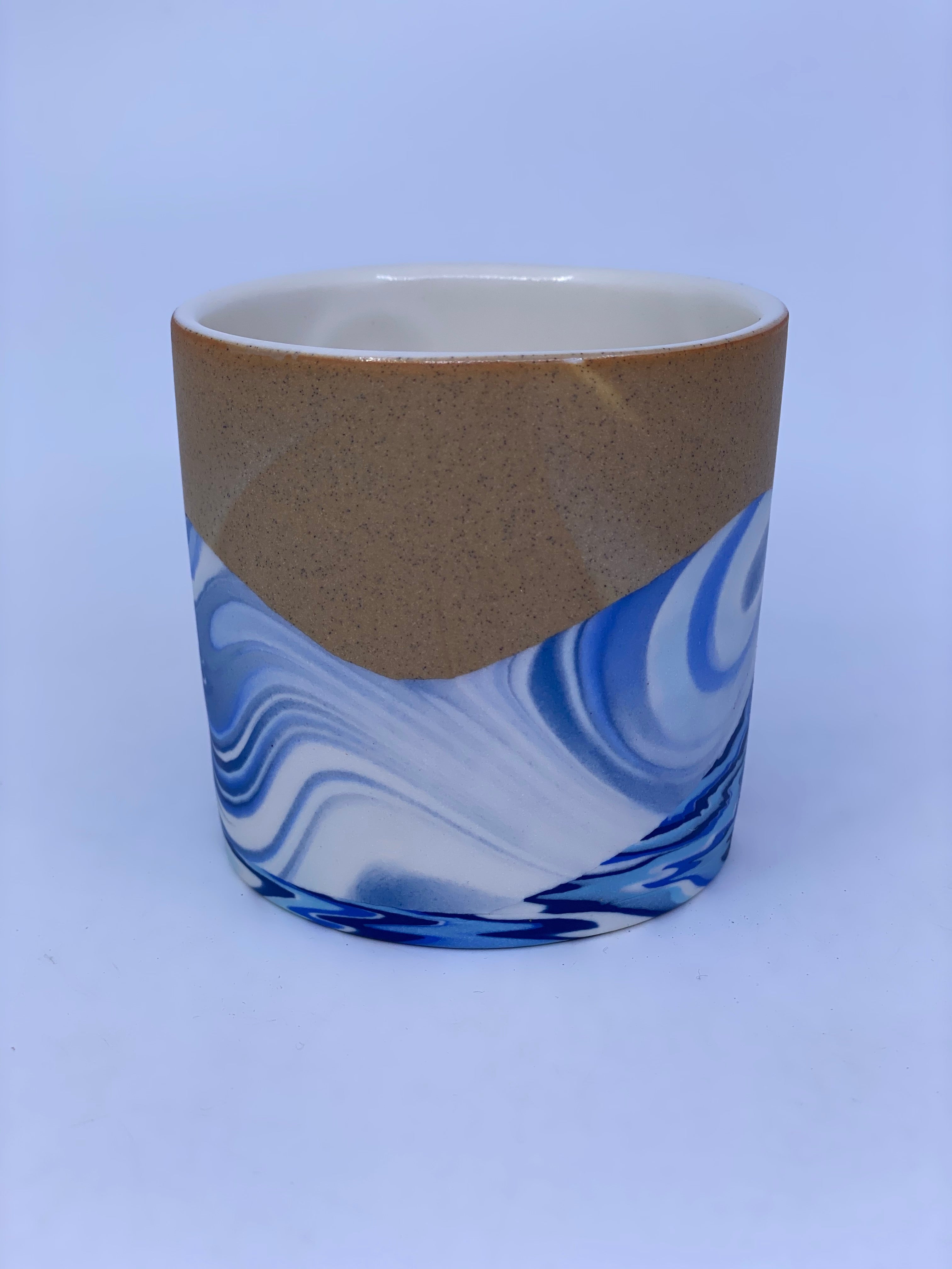 4-Color Wave with Sandy Sunset Tumbler