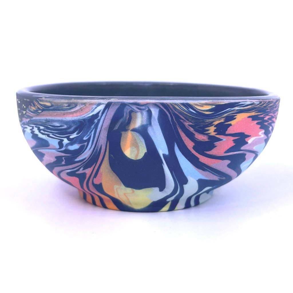 *Preorder* “Rainbow Reflections” Dipping Bowl (8 oz) **Ship in 4-6 weeks**