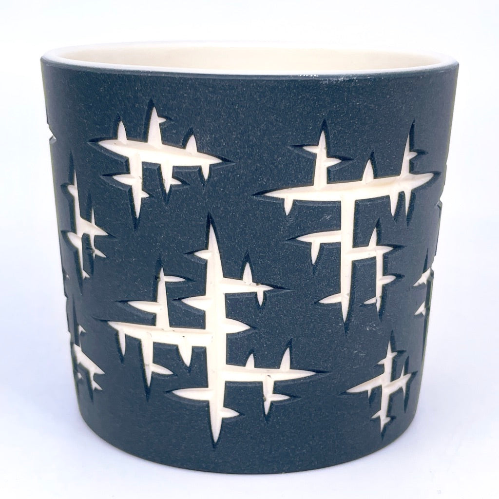 Thorns 2 Layer Carved  Luminary/ Candle Holder -  1 available to ship, then preorder, ship in 4-6 weeks