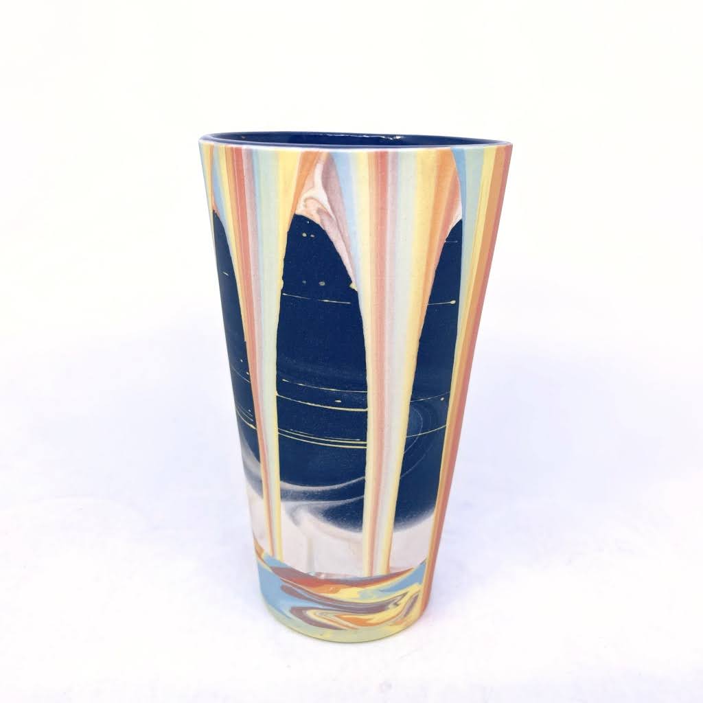 *Preorder* Rainbow Falls Pint with Gold Rim (Ship by end of September)