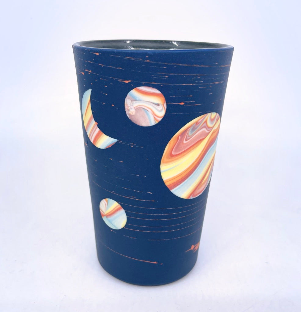 *Preorder* 2021 Cobalt Rainbow Galaxy Insulated Mug **EARTH DAY EXCLUSIVE**