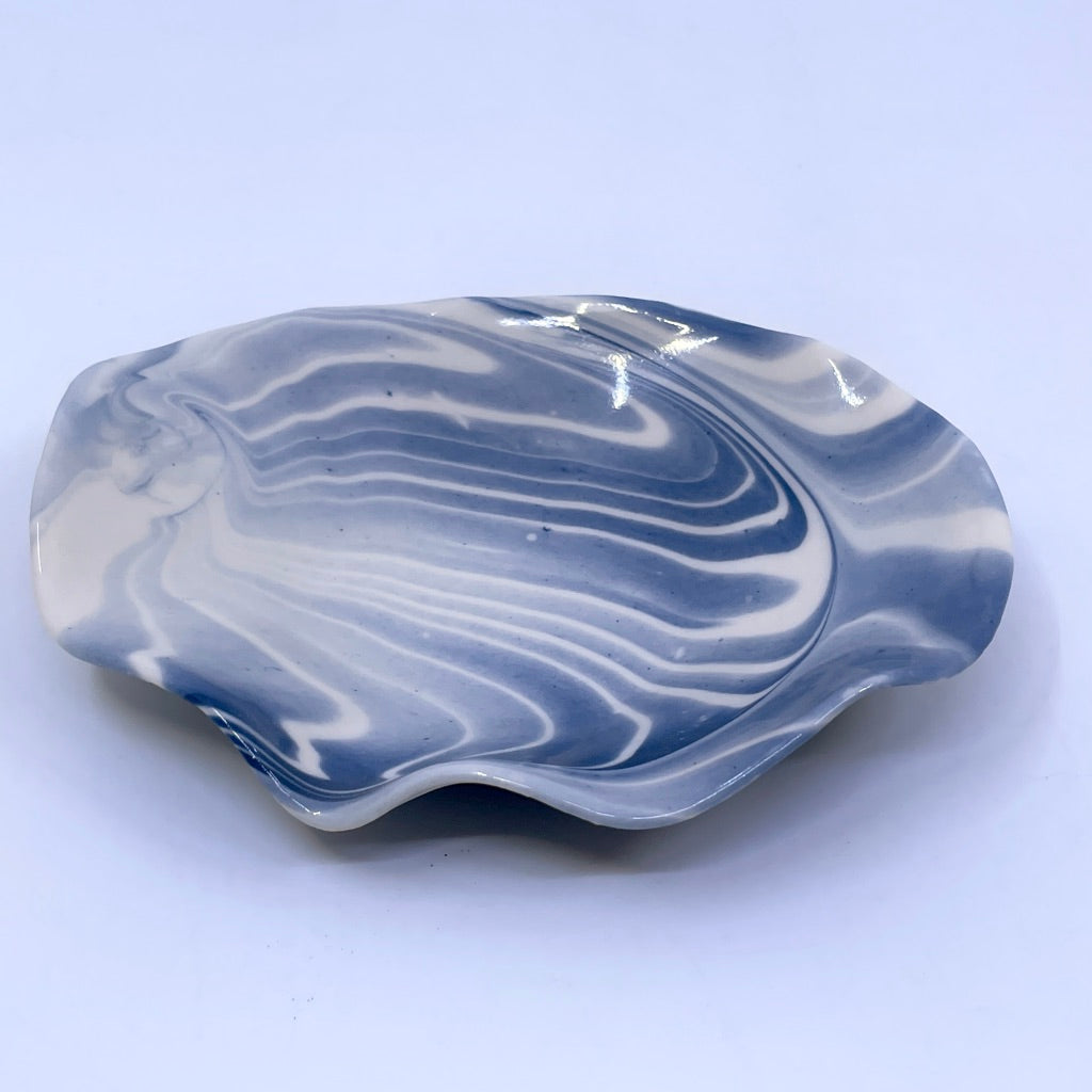 Wavy Scalloped Jewelry Dish #15 (Medium)