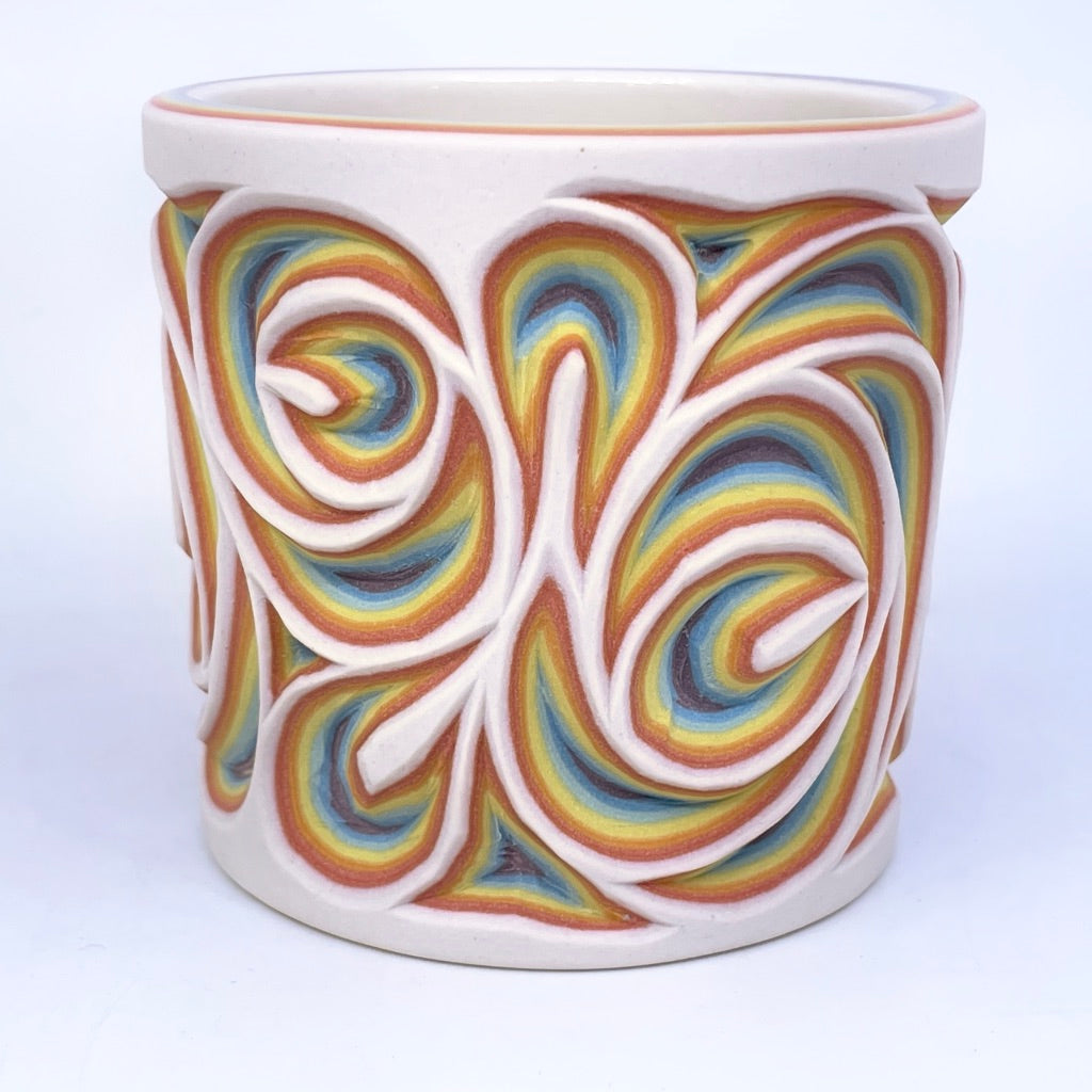 8-Layer Rainbow Swirls Tumbler (Now limited Preorder, ship in 4-8 weeks)