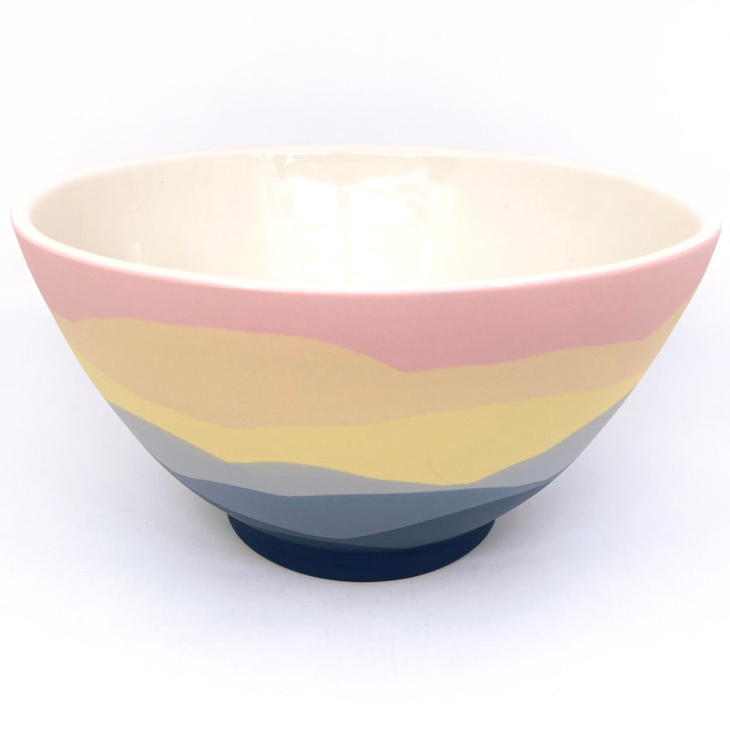 OG Sunset Horizon Large Serving Bowl