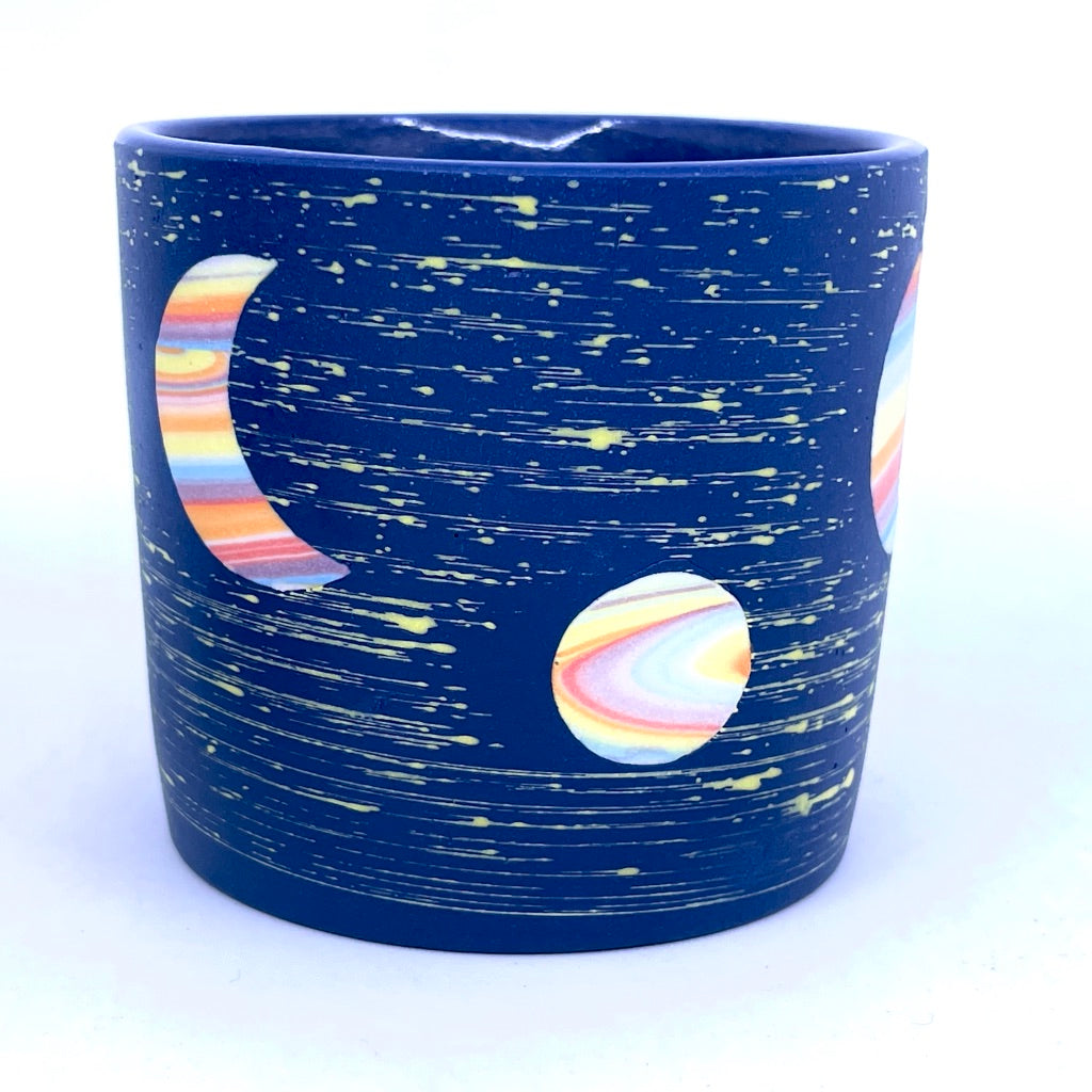Cobalt Rainbow Galaxy Tumbler - **25% of Sales donated to Environmental Defense Fund - EARTH DAY EXCLUSIVE PREORDER**
