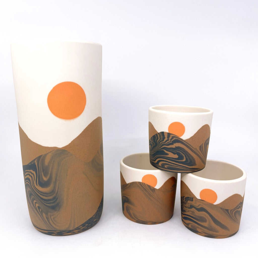 Large Day Dunes Column Vase (9.5")
