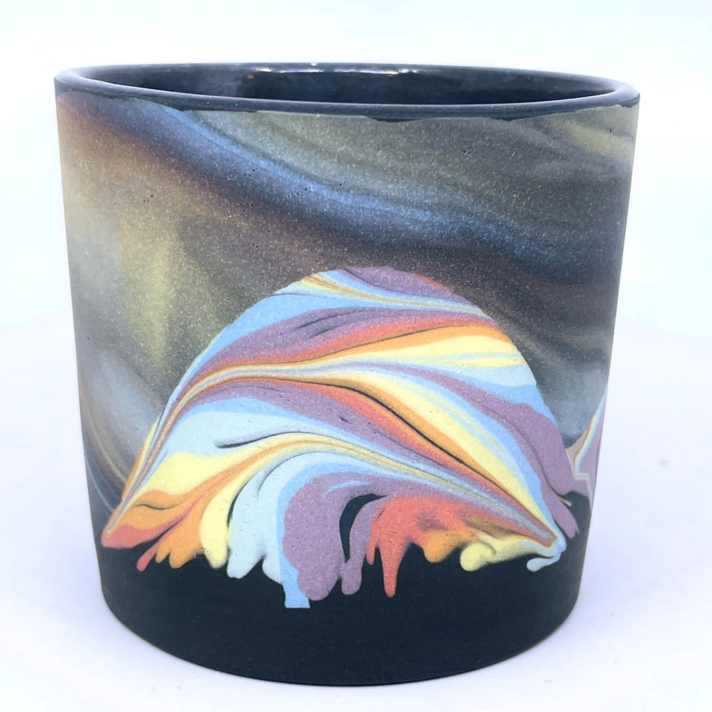 Black Feathered Mountain Tumbler (Now Preorder, ship in 4-6 weeks)
