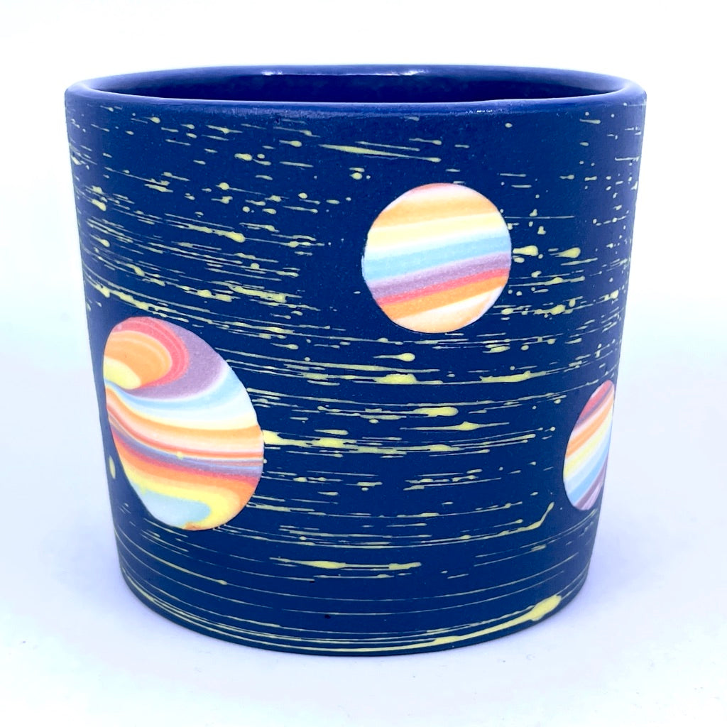 Cobalt Rainbow Galaxy Tumbler - **25% of Sales donated to Environmental Defense Fund - EARTH DAY EXCLUSIVE PREORDER**